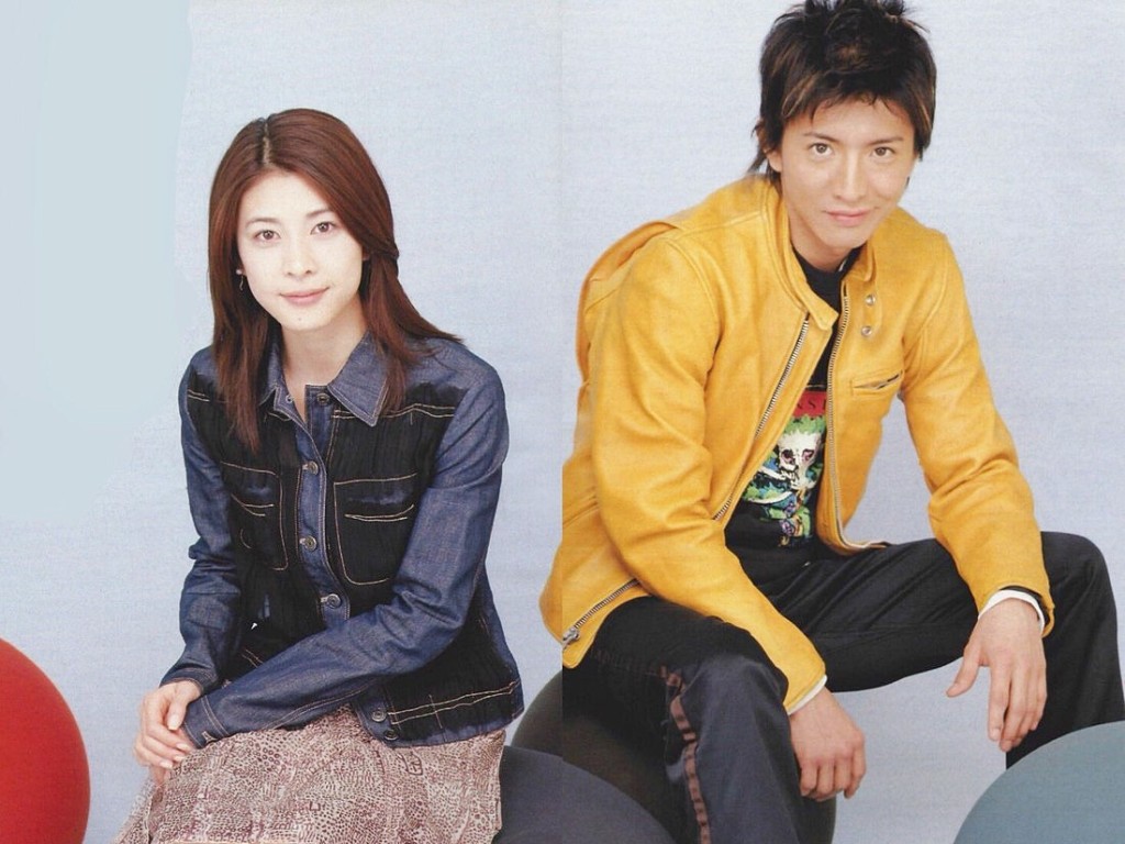 與木村拓哉合作的《冰之驕子Pride》。