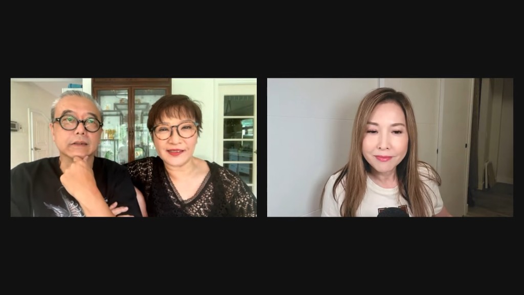 張錦程被問到與前妻張延的緣份、離合。 張錦程被問到與前妻張延的緣份、離合。