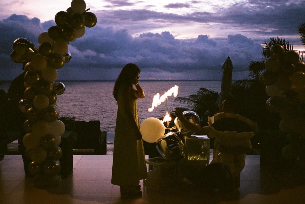劉沛蘅早前公開的照片，一度惹來洪卓立求婚疑雲。