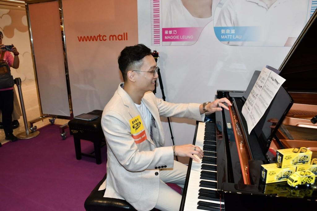 Matt與梁敏巧靠《女神配對計劃》配對成功。 Matt與梁敏巧靠《女神配對計劃》配對成功。