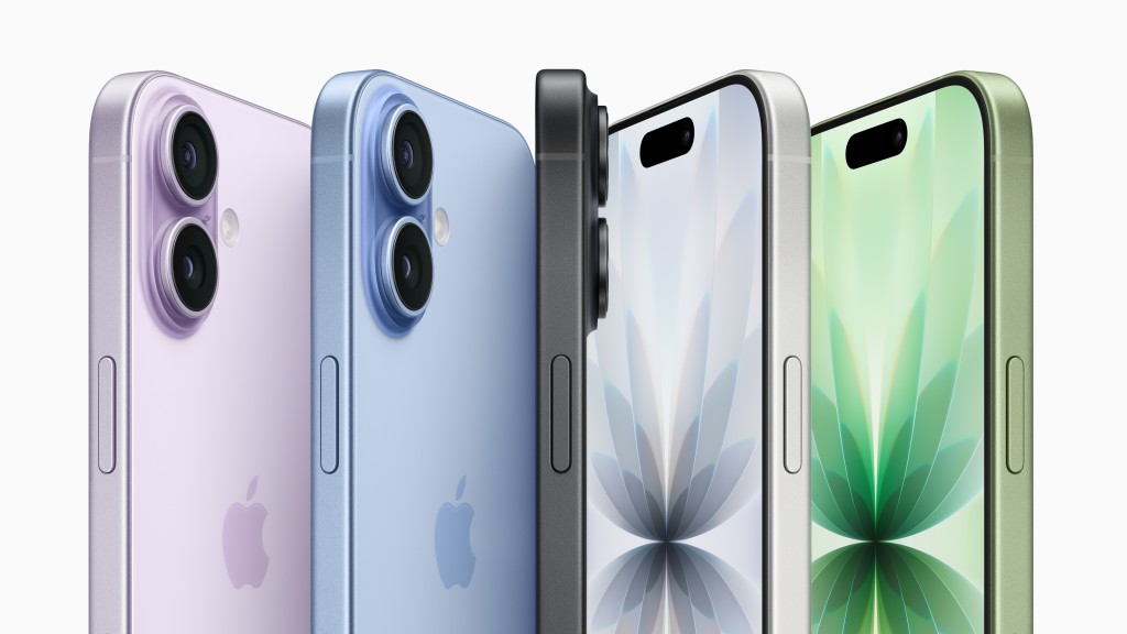 Apple iPhone 17 系列。Apple官方圖片 Apple iPhone 17 系列。Apple官方圖片