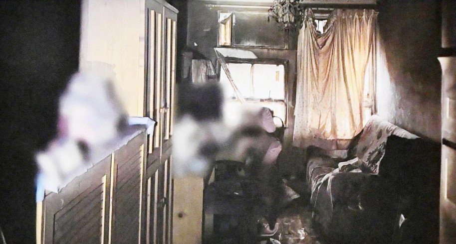 居民要有心理準備面對焦黑的牆壁或家具。資料圖片 居民要有心理準備面對焦黑的牆壁或家具。資料圖片