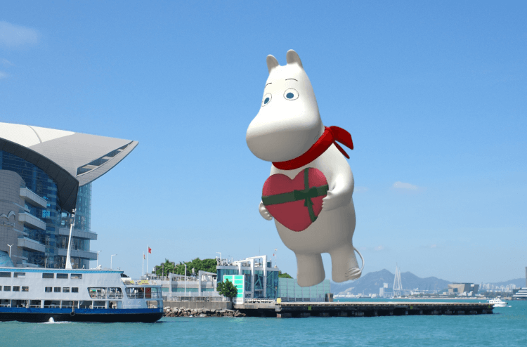 Merry Balloon Hong Kong設Moomins IP。Merry Balloon Hong Kong網站圖片 Merry Balloon Hong Kong設Moomins IP。Merry Balloon Hong Kong網站圖片