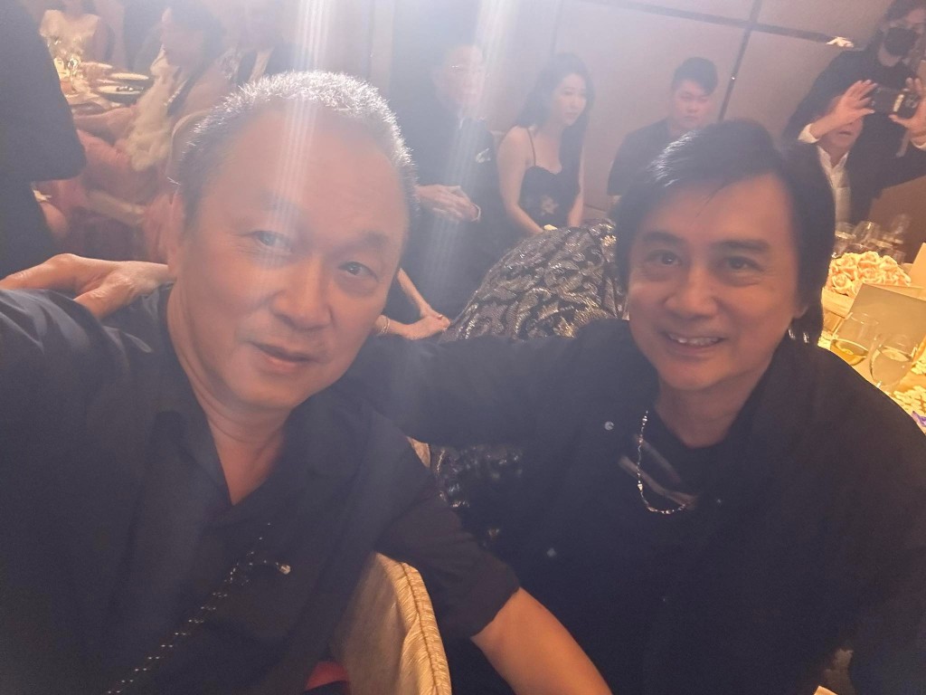 陳德森分享麥當傑(右)的近照,見到麥當傑撞樣羅子溢。 陳德森分享麥當傑(右)的近照,見到麥當傑撞樣羅子溢。