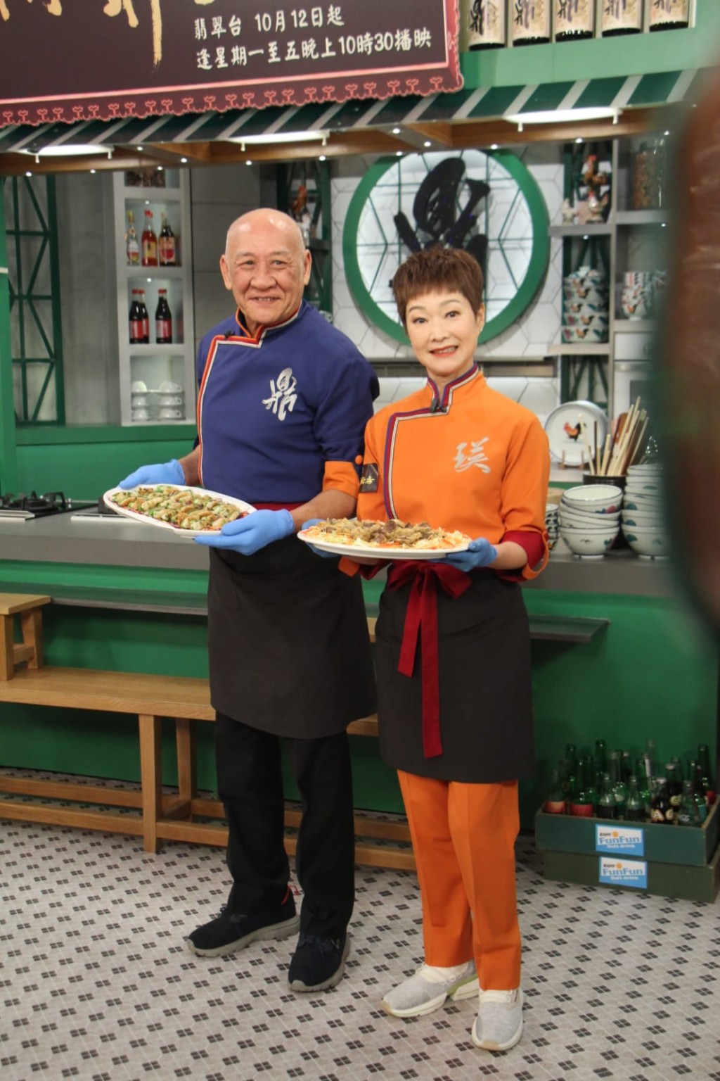 他們透露今次節目,煮了足足40個餸。