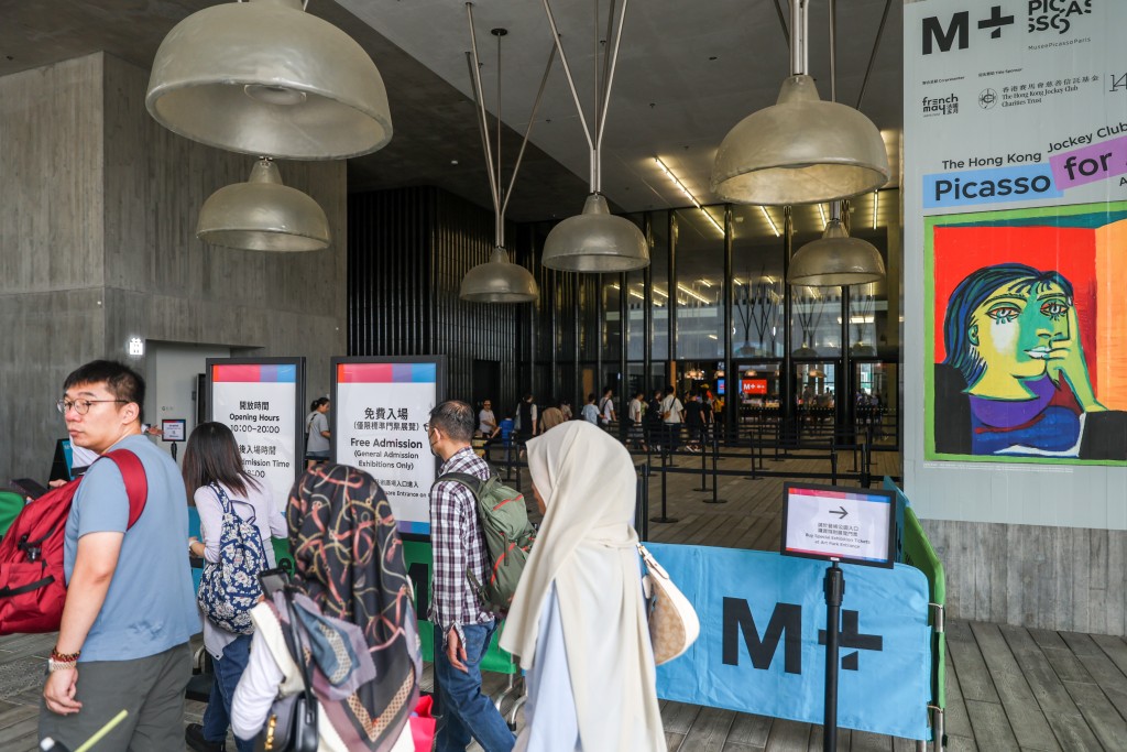 M+博物館。何家豪攝 M+博物館。何家豪攝