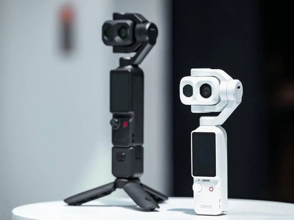 DJI已开始为旗下首款双镜旗舰Osmo Pocket 4P预热，预计短期内推出。