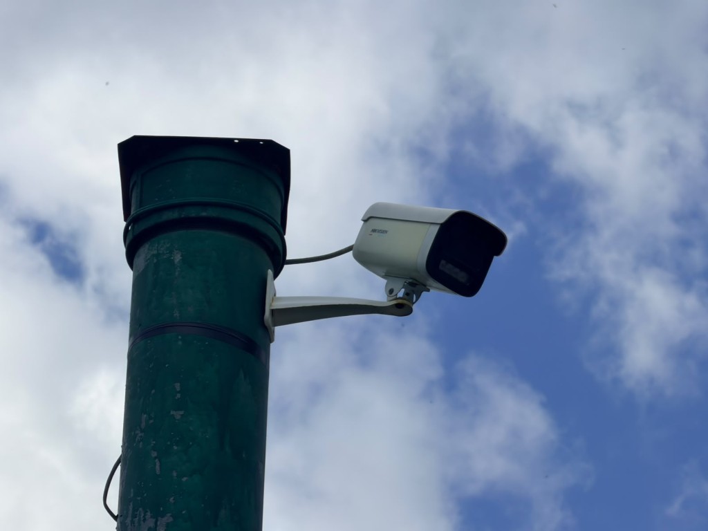 事發現場附近設有閉路電視鏡頭。 事發現場附近設有閉路電視鏡頭。