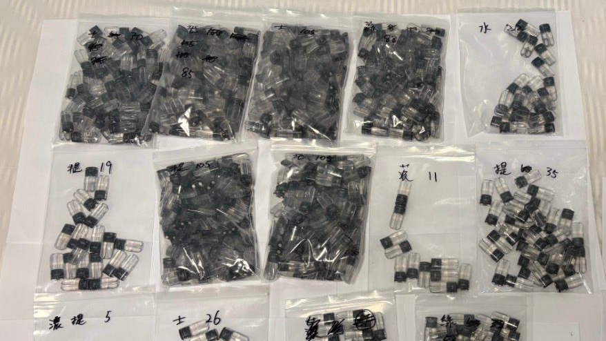 啟德青年旅舍單位變製毒工場 警檢160萬元毒品 38歲男被捕。警方圖片