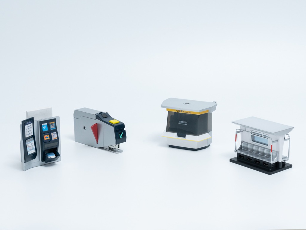 「港鐵二合一迷你車站設施珍藏系列」將於12月11日公開發售。