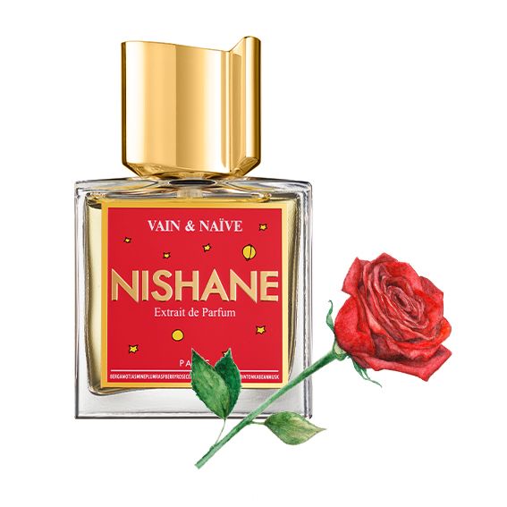 PARFUMERIE TRÉSOR Vain &  Naïve香水／$2,180 / 50ml，前調蘊含香檸檬及橘子，中調則有玫瑰、茉莉、雪松、李子、覆盆子，後調就糅合檀香、琥珀、廣藿香等。