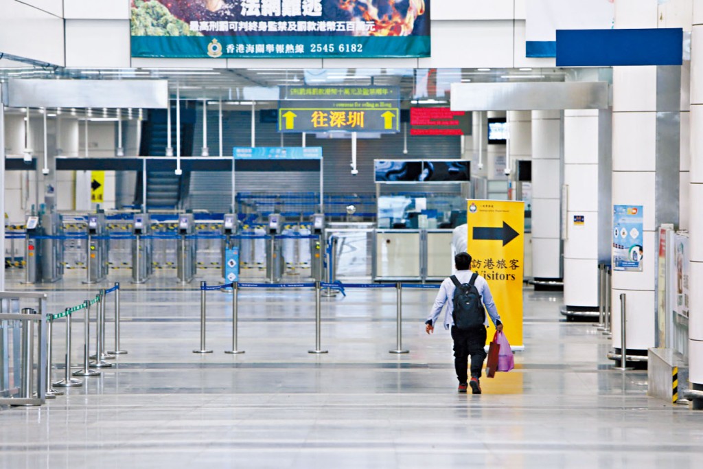 香港與內地商討通關工作，已進入最後操作階段。