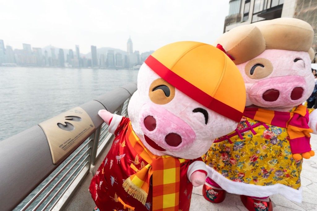 麥太和麥兜吉祥物大受歡迎