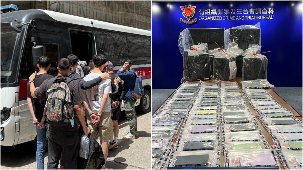 O記搜葵青工廈拘14男女 涉提供外圍賭網「上落分」 處理近$4900萬黑錢