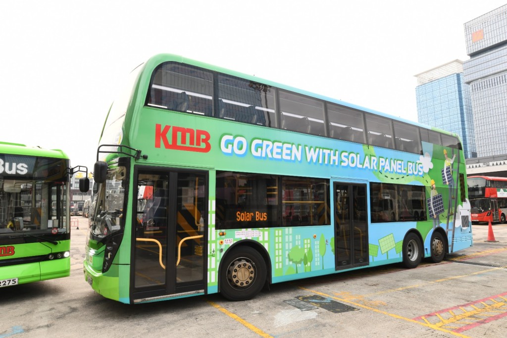 九巴计画在未来3至5年会有500部电动巴士投入服务。