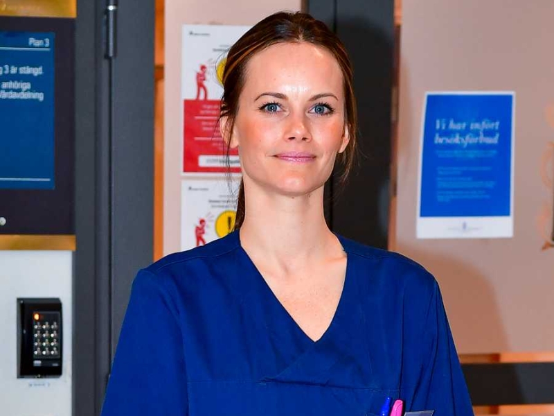 索菲亞王妃完成醫務工作者短期培訓,將進入斯德哥爾摩一間醫院工作。(網圖)
