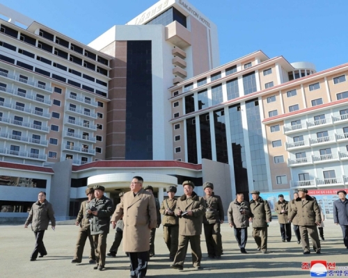 金正恩每次作重大決定時，都會到訪三池淵。（資料圖片）