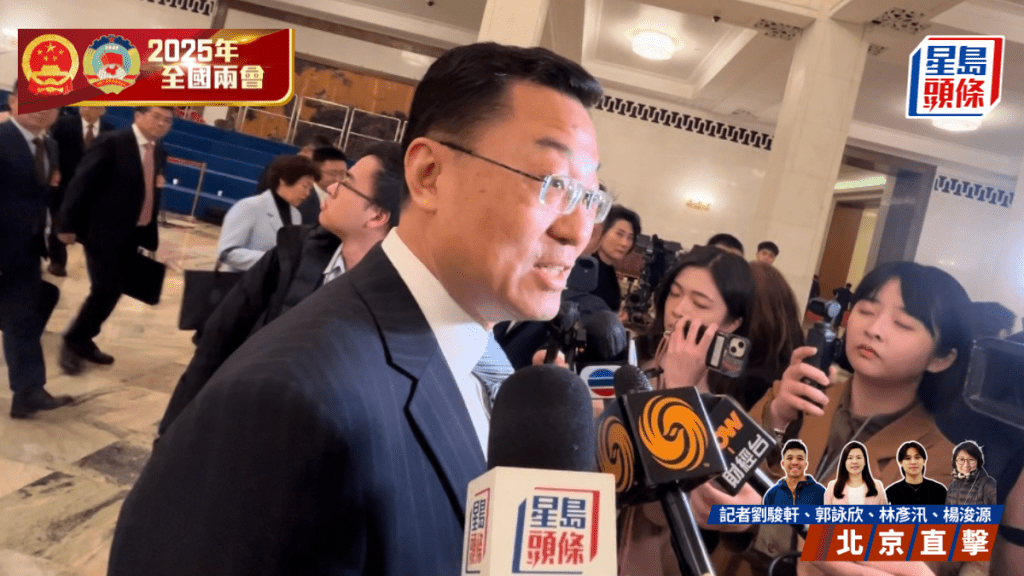 中國駐美國大使謝鋒。林彥汛攝