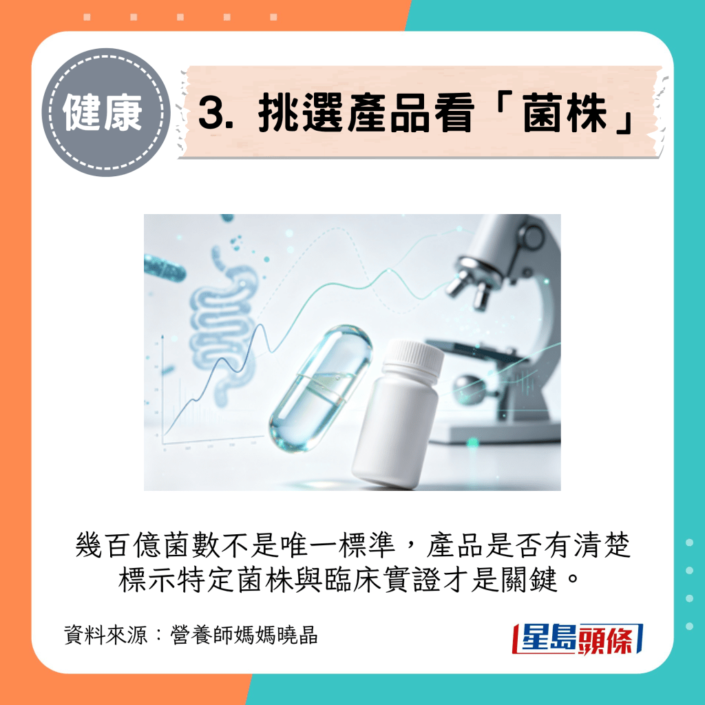 3. 挑选产品看“菌株”