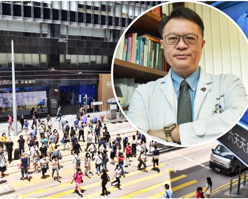 許樹昌（小圖）相信Mu變種病毒暫無流入社區。資料圖片