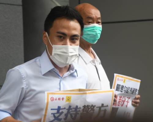 郭偉强表示,支持警方拘捕及懲治勾結外國的亂港分子。
