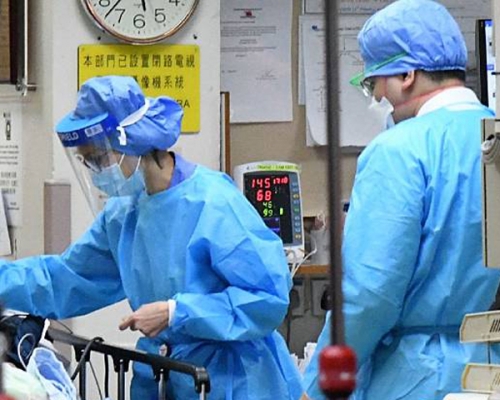 現時共有34名確診病人留醫。 資料圖片