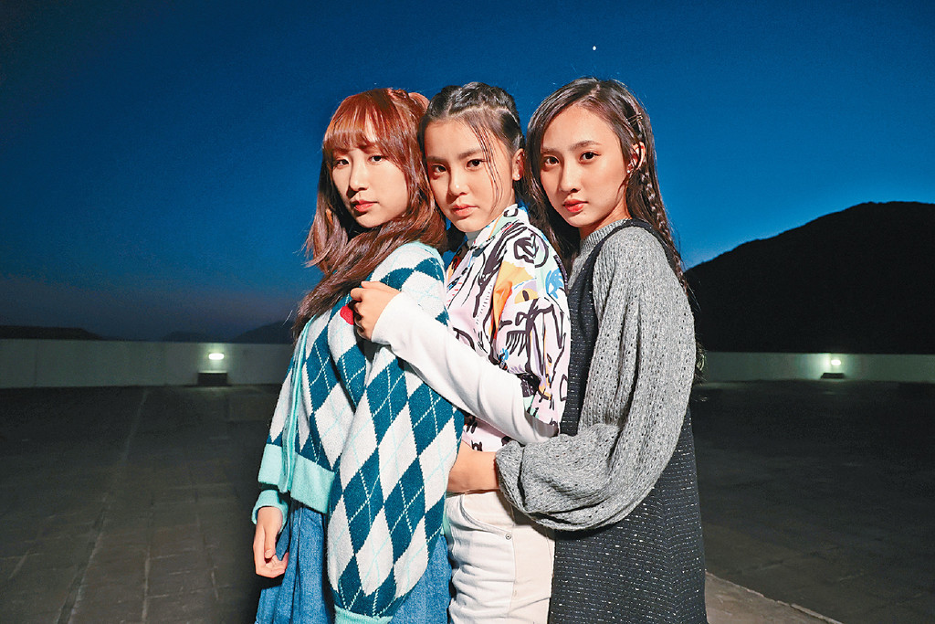■Windy、Chantel和Yumi首次拍劇能跟一班「聲夢」學員合作，覺得特別好玩，仲好想有機會開第二季。