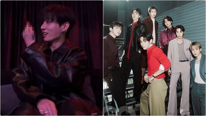 Jungkook @BTS 做直播爆粗舉中指惹熱議 承認曾是「煙鏟」：公司可能會鬧翻天