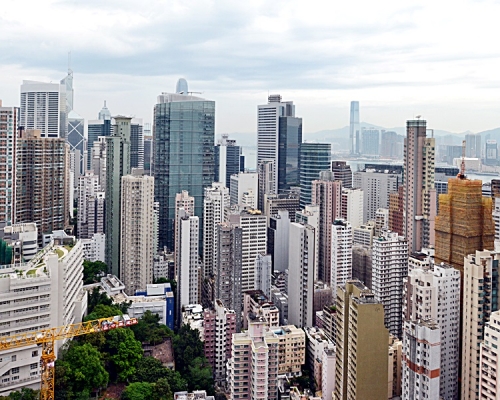 去年私人住宅落成量增22%，當中54%位於新界。資料圖片