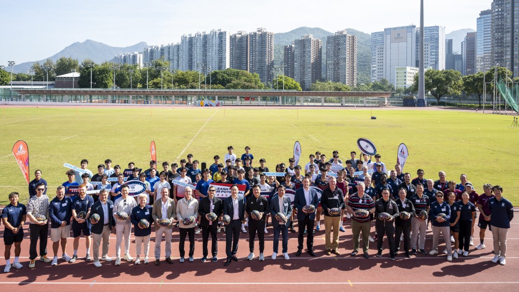 欖總人才選拔日，嘉賓合照。 欖總圖片