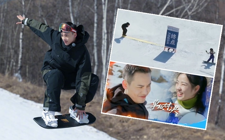 陳偉霆有姿勢有實際，與王雪梅不相上下。