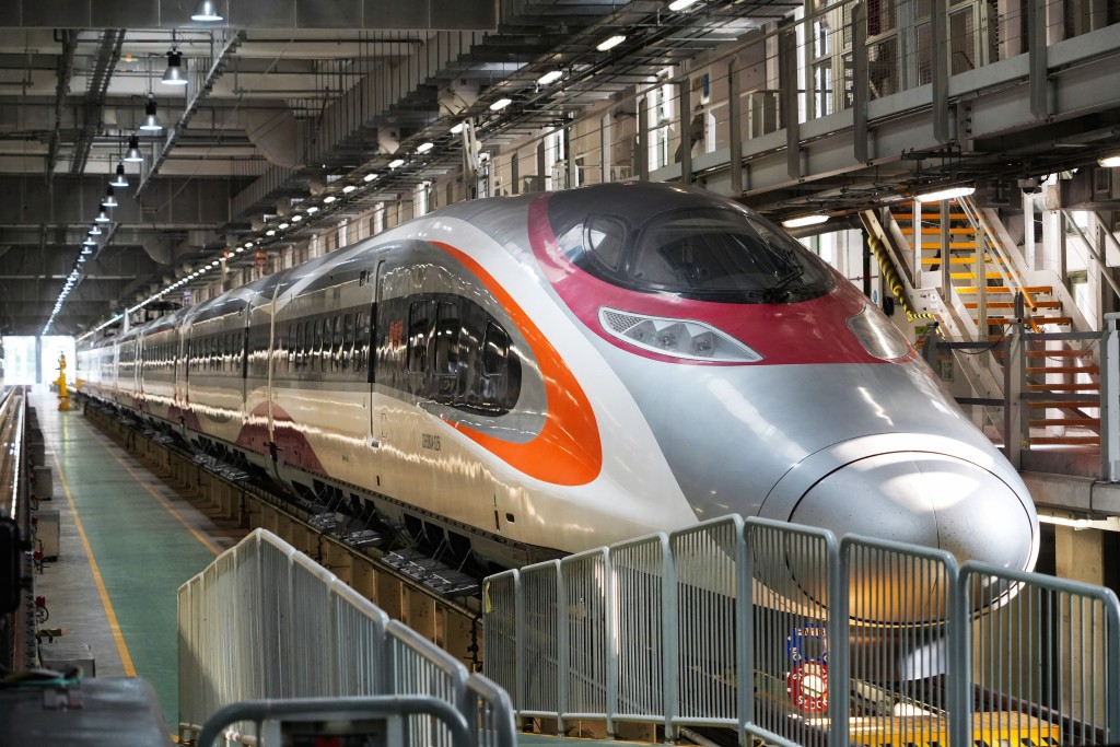高鐵香港段於5月22至25日期間,每日加開臨時列車車次往來香港西九龍站及指定內地站點。資料圖片 高鐵香港段於5月22至25日期間,每日加開臨時列車車次往來香港西九龍站及指定內地站點。資料圖片