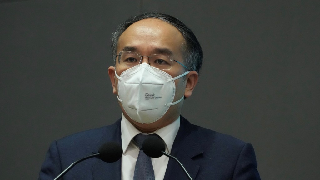 財經事務及庫務局局長許正宇。資料圖片