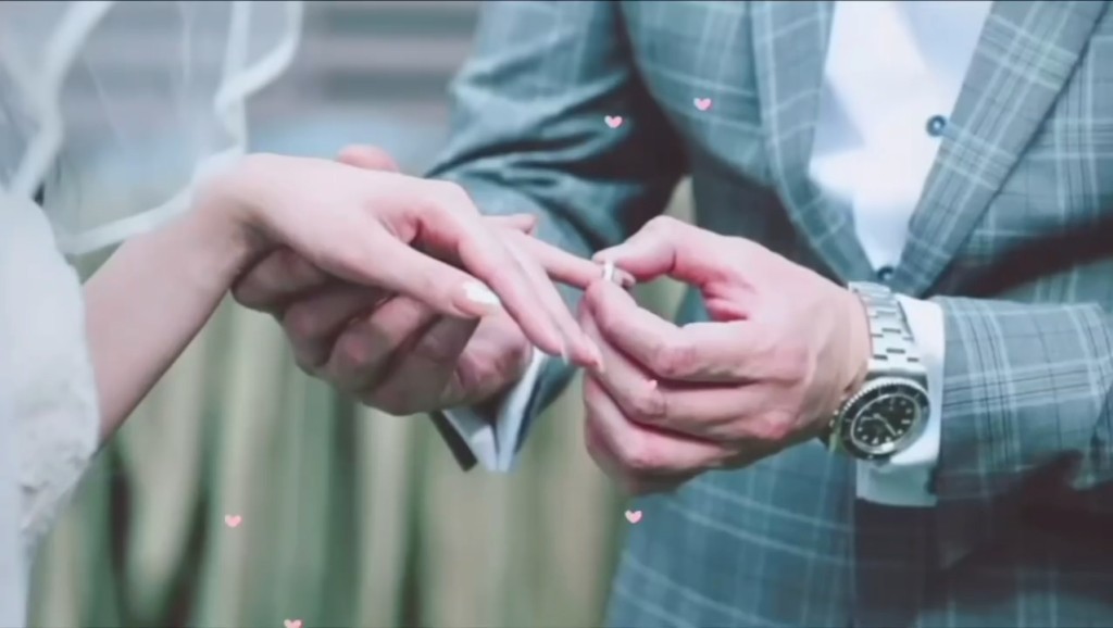 今日（17日）Hebe陈婉婷于IG分享婚礼影片。