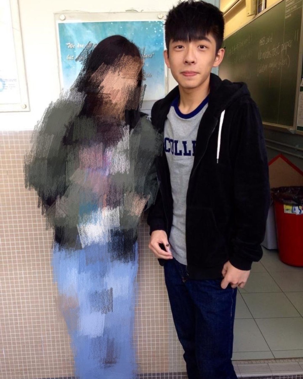 以前个发型,都好潮。