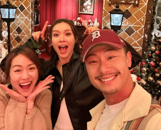 李佳芯、梁嘉琪、楊潮凱不時去吃喝玩樂。