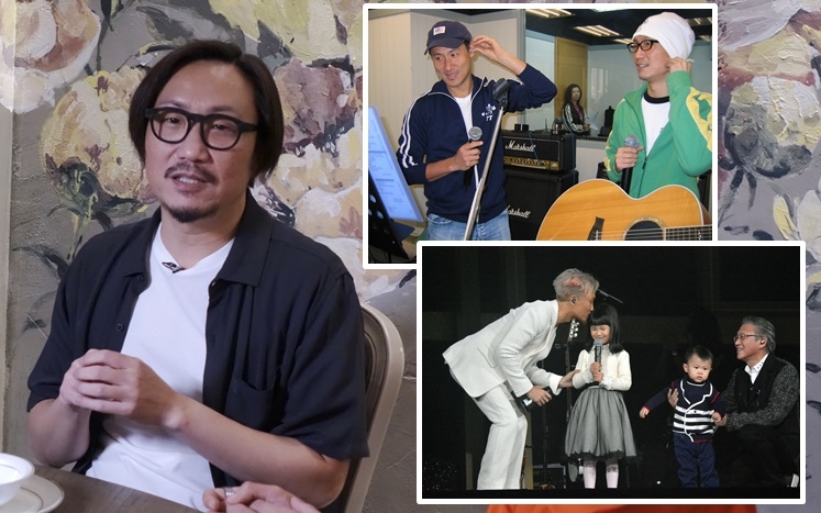 郑中基初出道与张学友合唱《左右为难》爆红，他的育儿心德深受父亲影响。