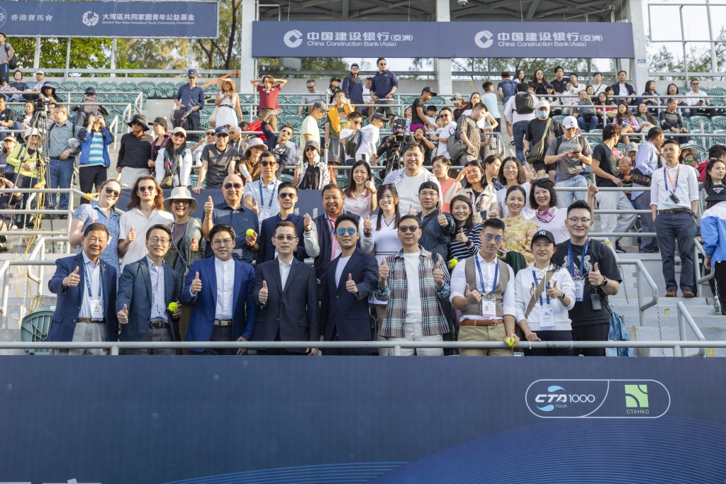 2023中国网球巡回赛建行（亚洲）香港公开赛，今日于维多利亚公园网球场举行。公关图片