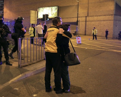 曼徹斯特演唱會爆炸19死50傷，警方視為恐襲。AP