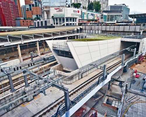 沙中線紅磡站擴建工程調查委員會擴大調查範圍後今日再召開初步聆訊。 資料圖片
