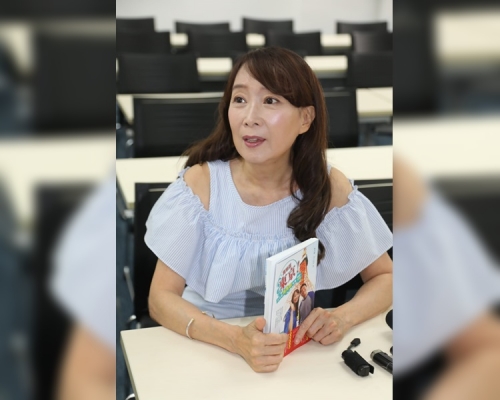 陳美齡喻香港人要互助互愛。