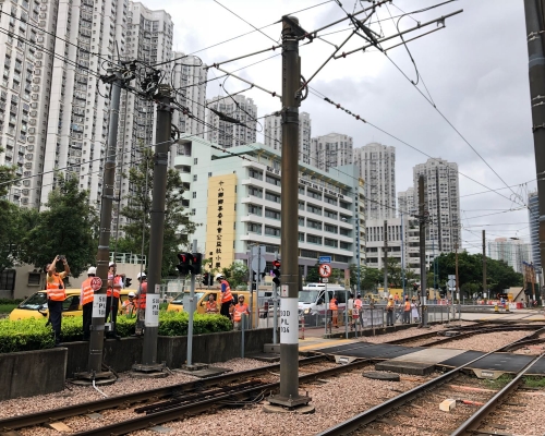 天榮站電纜故障。李月民圖片