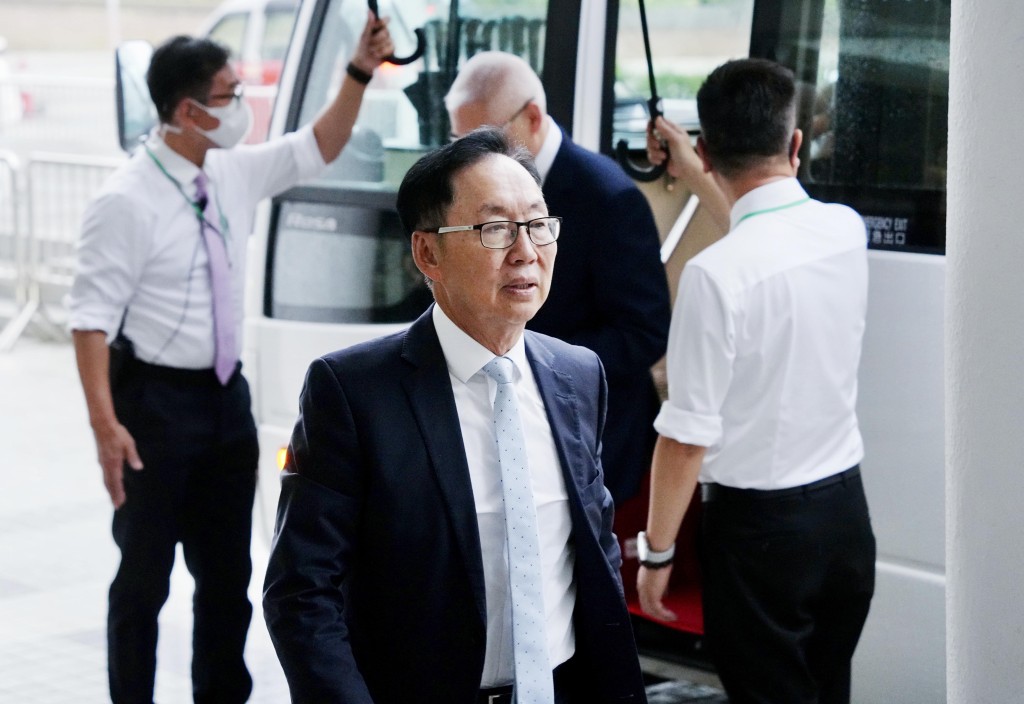 大埔宏福苑大火独立委员会委员陈健波。 大埔宏福苑大火独立委员会委员陈健波。