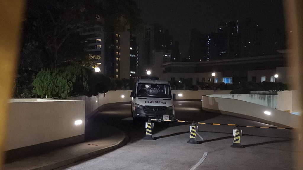 有警車到場。黎志偉攝