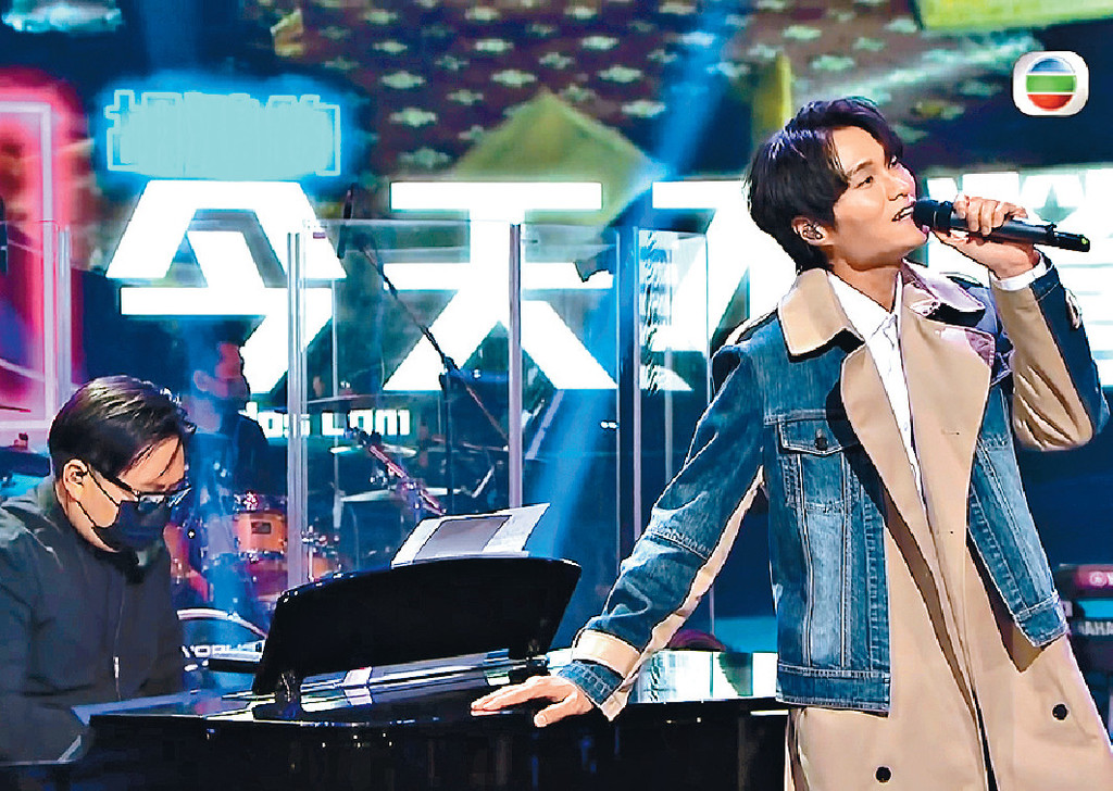 ■TVB翡翠台播放的《勁歌》時段將縮減。節目畫面截圖