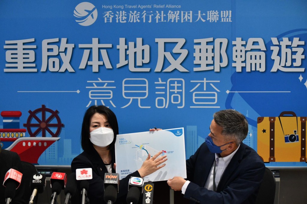團體認為可重啟郵輪遊。盧江球攝