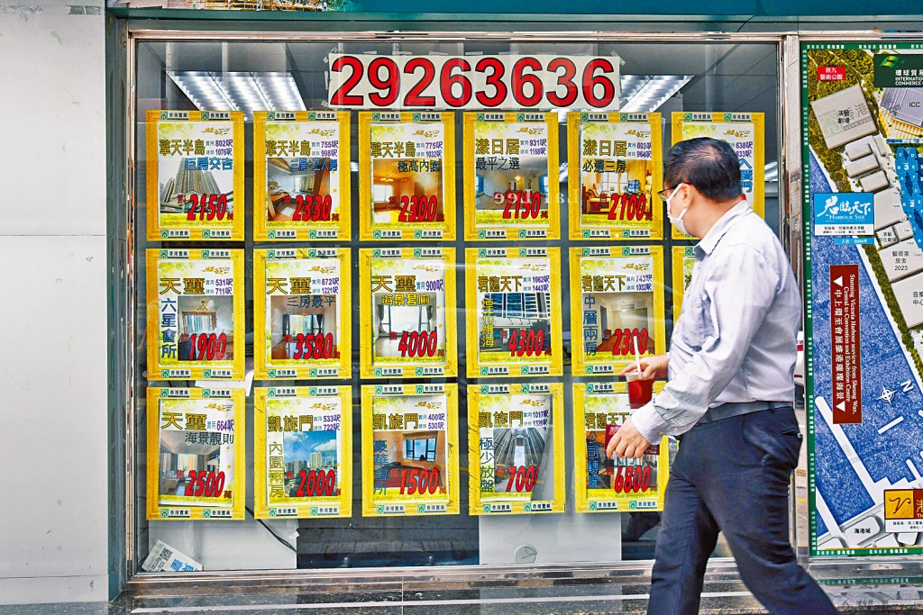 土地註冊處資料顯示，上月整體物業註冊量錄7949宗，創近10個月新高。