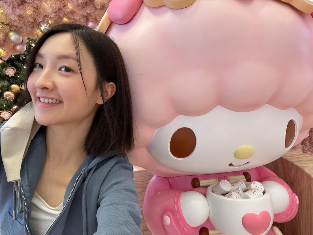 林欣彤與Melody可愛合照,充滿少女心。 林欣彤與Melody可愛合照,充滿少女心。