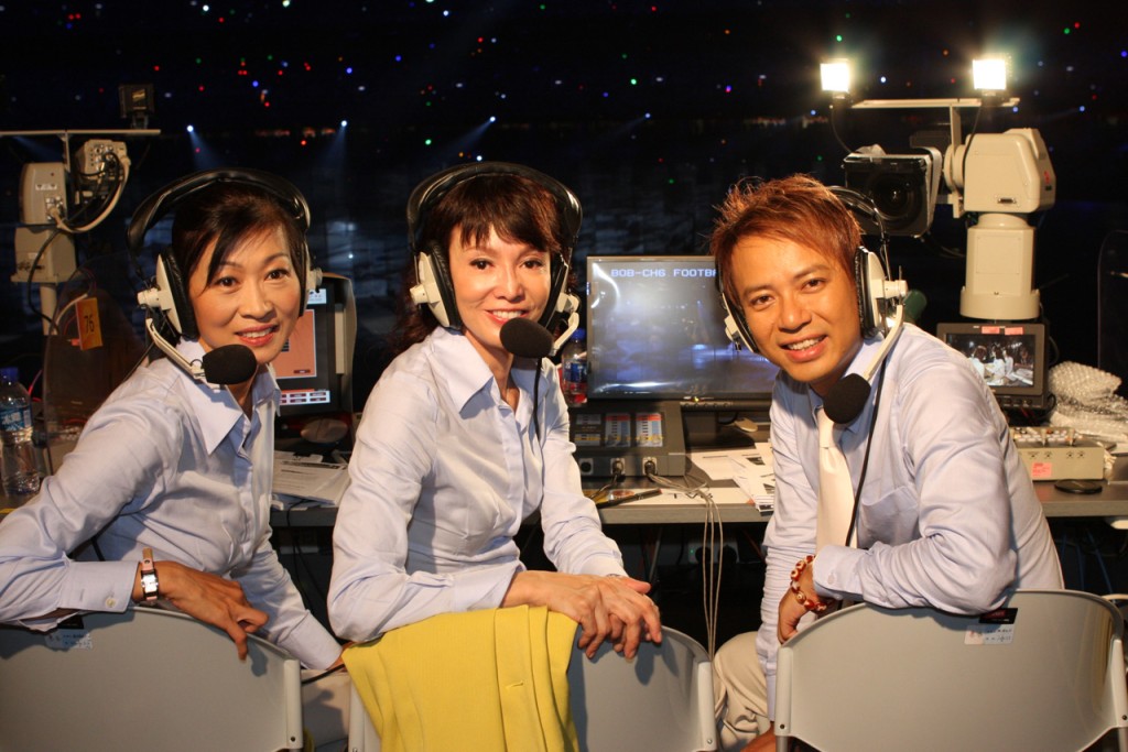 2008年北京奧運，身為金牌司儀的鄭裕玲當然有份主持。