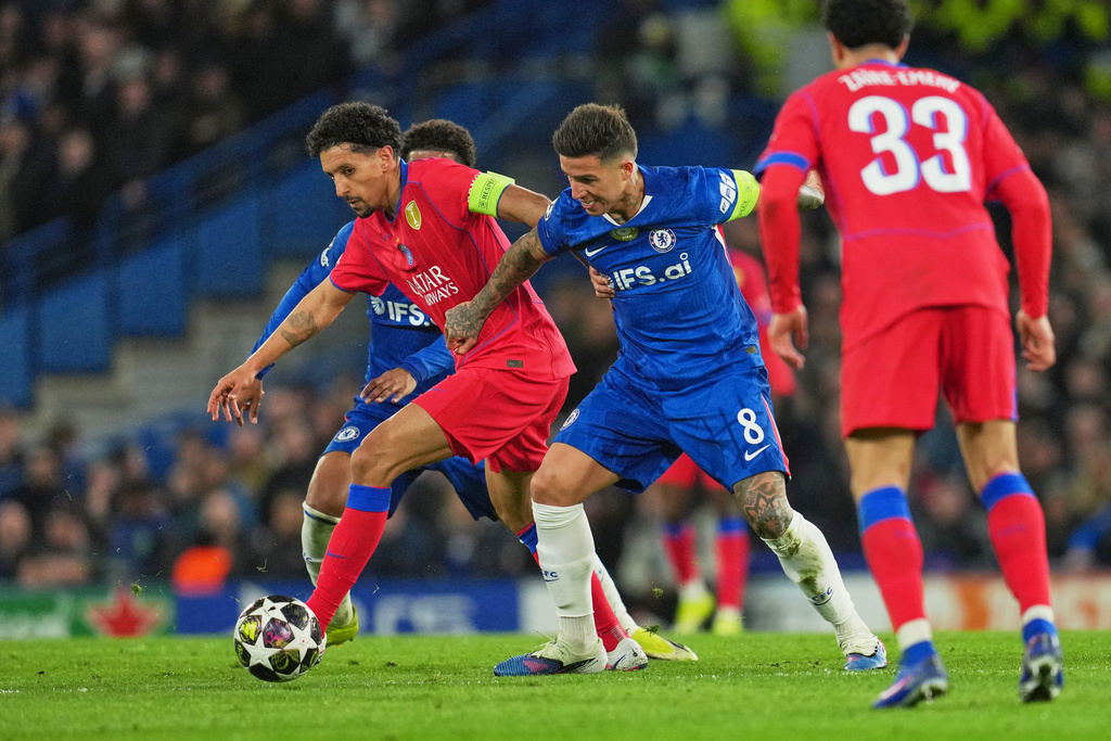 安素費南迪斯在大敗予PSG後的言論，惹來將會離隊的猜測。美聯社